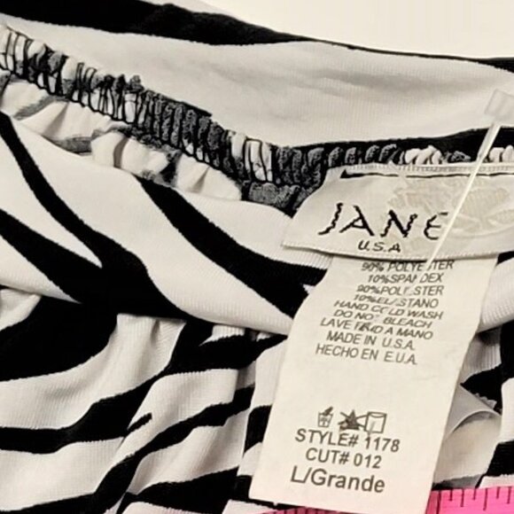 Black and White Animal Print Long Sleeved Body Conforming Sexy Dress - Picture 9 of 9